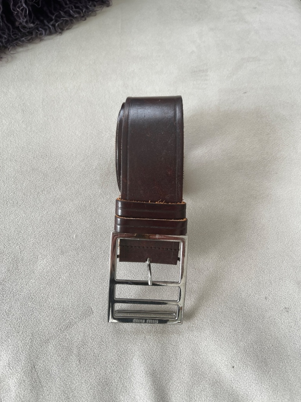 MUST GO: Miu Miu Brown Belt  85 / 34